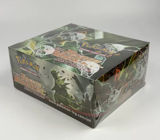 PTCG Sealed 1st Edition BASE SET Booster Box Vintage WOTC Charizard Blastoise Venusaur Art Packs PKM TCG Tradable Game DIY Card