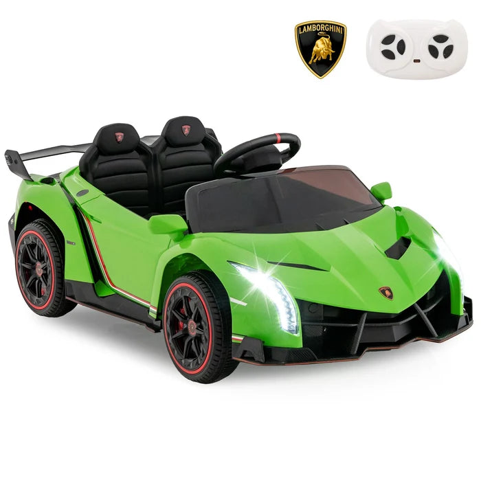 Hikidspace Licensed Lamborghini 4WD Kids Ride-on Sports Car for Kids