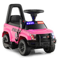 Hikidspace Kids Ride On Police Car 6V Electric Ride-on Vehicle Patrol Car for 18-60 Months