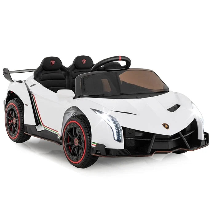 Hikidspace Licensed Lamborghini 4WD Kids Ride-on Sports Car for Kids