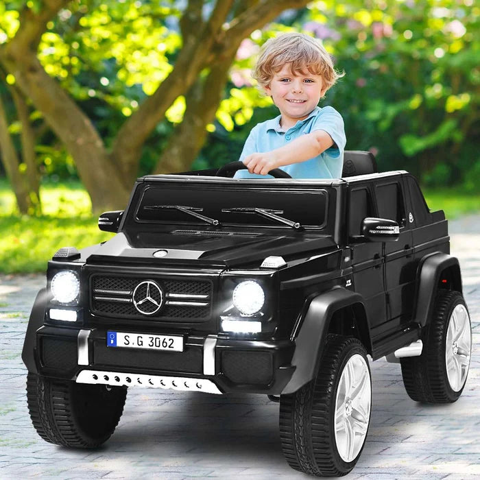 Hikidspace Licensed Mercedes Benz Kids Ride on Car 12V Electric Vehicle Toy Car