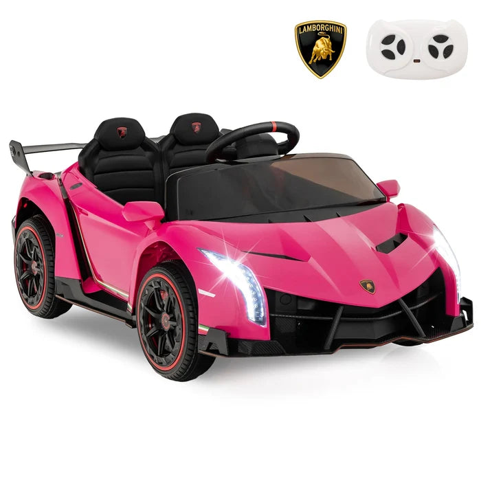 Hikidspace Licensed Lamborghini 4WD Kids Ride-on Sports Car for Kids