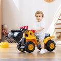 Hikidspace Kids Ride-on Excavator Construction Bulldozer Truck Sliding Toy Car