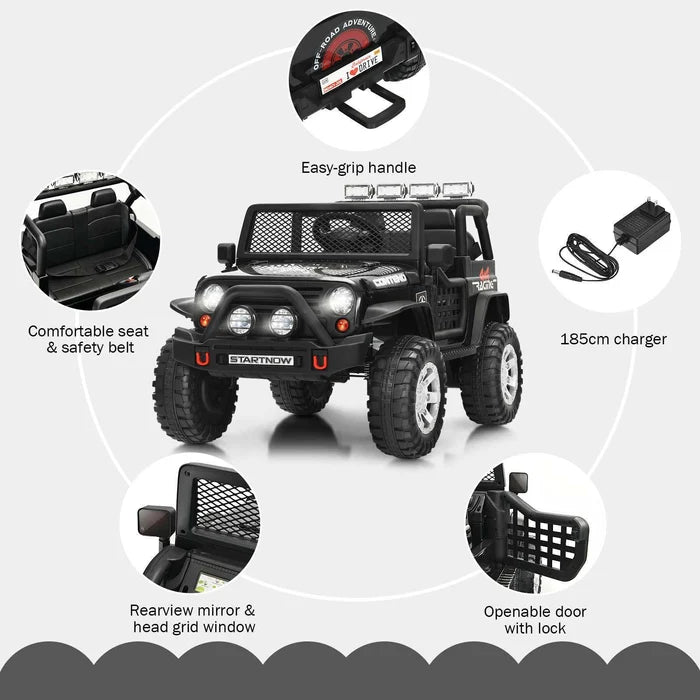 Hikidspace 12V Kids Ride-On Car Electric Children Ride-On Truck Remote Control