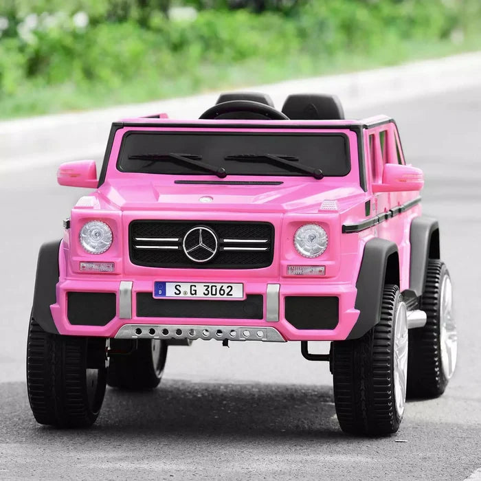 Hikidspace Licensed Mercedes Benz Kids Ride on Car 12V Electric Vehicle Toy Car