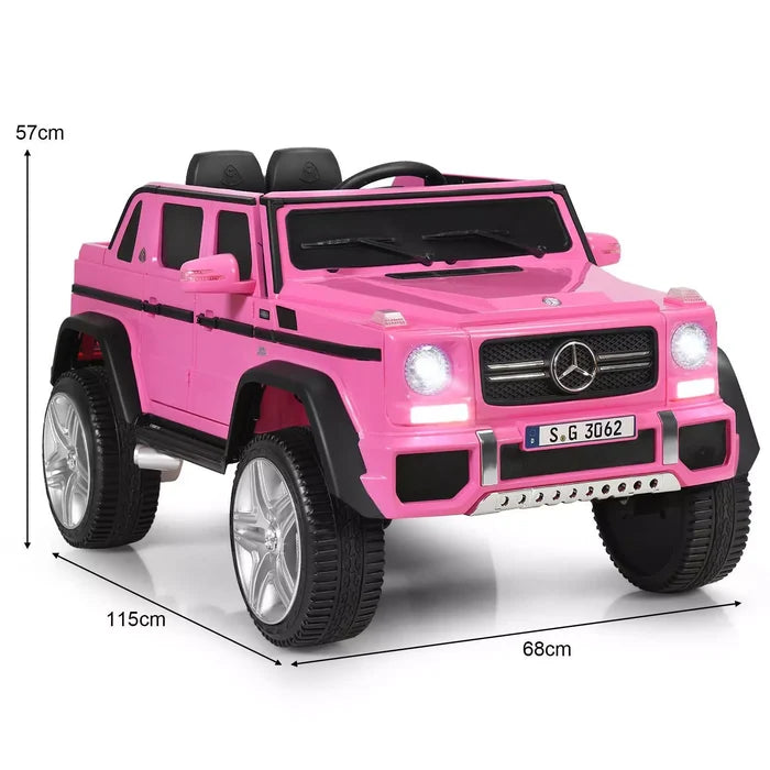 Hikidspace Licensed Mercedes Benz Kids Ride on Car 12V Electric Vehicle Toy Car